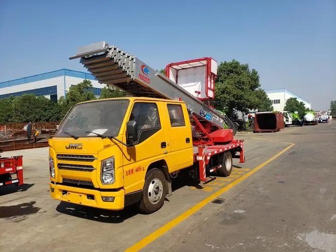 怀化附近云梯车出租 砂石搬运